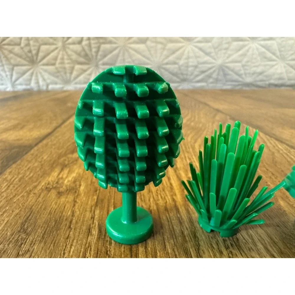 Lego Trees Plants Garden Bushes City Castle Vintage Fun Toy Set Lot Greenery